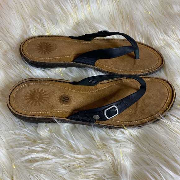 Ugg Australia leather sandals size 10 - Picture 2 of 9